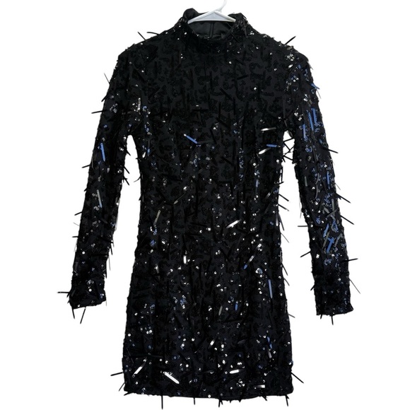 AKIRA Dresses & Skirts - Elegant Black Sequin Dress